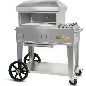Crown Verity 24" Mobile Pizza Oven - Natural Gas 