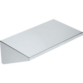 Crown Verity Inc CV-RES Crown Verity Stainless Steel Removable End Shelf 14"W x 23"D - RES image.