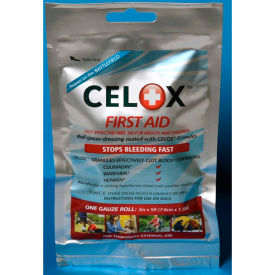 Celox 0711GZR CELOX™ Hemostatic Gauze Roll, 5 x 3" Roll, 0711GZR image.