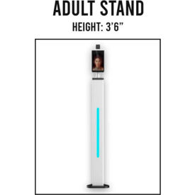 Celox SLADLTST HealthGuard Technologies, Smart Access Kiosk Adult Stand image.