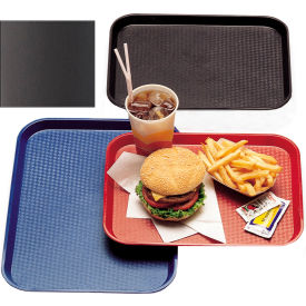 Cambro Manufacturing 1216FF167 Cambro 1216FF167 - Tray Fast Food, Brown  12" x 16" image.