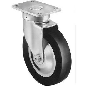 Darnell-Rose 60 Stainless Series Rigid Plate Caster 610100 Polyurethane 4