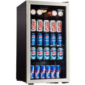 Danby Products Inc DBC117A1BSSDB-6 Danby DBC117A1BSSDB-6 - Beverage Center, 3.1 Cu. Ft., 117 Can Capacity, Tempered Glass Door image.