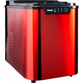 Danby Products Inc DIM2500RDB Danby® Countertop Ice Maker, Portable, Makes 25 lb. Per Day, Red image.