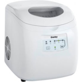 Danby Products Inc DIM2500WDB Danby® Countertop Ice Maker, Portable, Makes 25 lb. Per Day, White image.