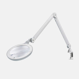 Daylight Company Llc U25130 Daylight Omega LED Magnifier Lamp, 7" Dia. Lens, White image.