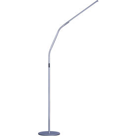 Daylight Slimline 4 Floor LED Lamp 13.6W Ice Gray 