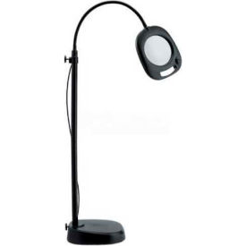 Daylight Company Llc UN1081 Daylight™ Naturalight™ 44" Black Floor & Table Magnifying Lamp image.