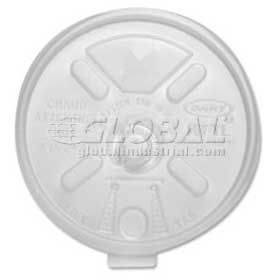 Dart® Lids For Styrofoam Cups Lift-N-Lock Fold Tab 16 Oz. 1000/Carton White