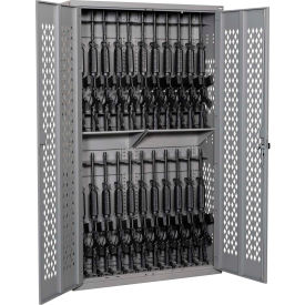 Datum Filing Systems AWC72H24R-WS25 Datum Argos Gun Cabinet AWC72H24R - Holds 24 Rifles 42"Wx15"Dx72"H Stealth image.