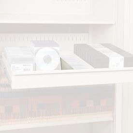 Datum Filing Systems XL-MD3-T15 Rotary File Cabinet Components, 3" Media Divider (Each), Bone White image.