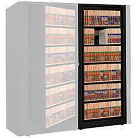 Datum Filing Systems XLT-A2-T25 Rotary File Cabinet Adder Unit, Letter, 1 Shelves, Black image.