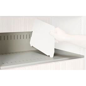 Datum Filing Systems XSLT-T15 Rotary File Cabinet Components, Slotted Shelf, Letter Depth, Bone White image.