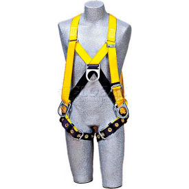 D B Industries Dbi/Sala 1102877 DBI-Sala™ Step-In Style Harness 1102877, Front, Back & Side D-Rings, Tongue Buckle Legs, Large image.