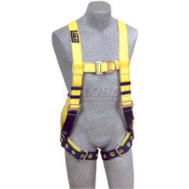 D B Industries Dbi/Sala 1107800 DBI-Sala™ Vest Style Harness 1107800, Front & Back D-Ring, Loops For Belt, Tongue Buckle, L image.
