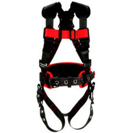 D B Industries Dbi/Sala 1161301 3M™ Protecta® 1161301 Construction Style Harness, Pass-Through Buckle & Tongue Buckle, M/L image.