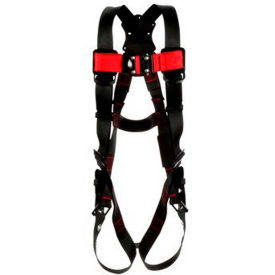 3M Protecta 1161504 Vest-Style Harness, Quick Connect Buckle & Tongue Buckle, 2XL