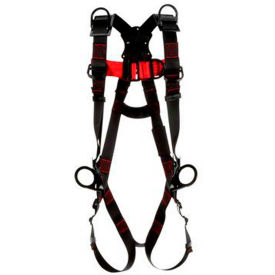 3M Protecta Vest-Style Positioning/Climbing/Retrieval Harness Pass-Through Buckle XL