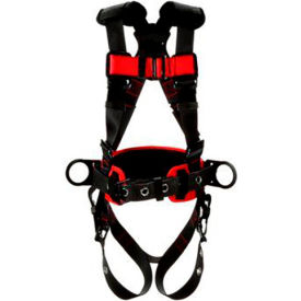 D B Industries Dbi/Sala 1161308****** 3M™ Protecta® 1161308 Construction Style Harness, Back & Side D-Rings, S image.