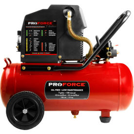 Mat Industries Llc VPF1580719 ProForce 7 Gallon Direct Drive Portable Oil Free Electric Air Compressor with Kit image.