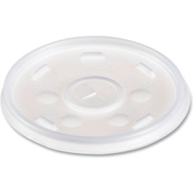 Dart® Plastic Lids for 12-oz. Hot/Cold Foam Cups Slip-Thru Lid 1000/Carton