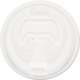 Dart® Optima Reclosable Lid Fits 12 oz to 24 oz Foam Cups White Pack of 100