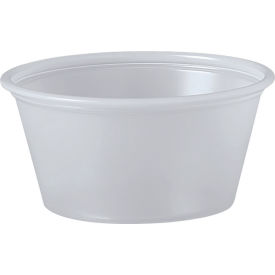 Dart® SCCB200N Souffle/Portion Cups Plastic 2 oz. 2500/Carton