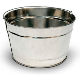 Dci  Marketing 796200 Smokers Outpost® 16-Quart Pail, Galvanized Steel image.