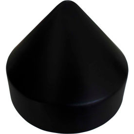 Dock Edge Inc 91-802-F Dock Edge Piling Cap 10" Cone Head, PVC Black 8/Case - 91-802-F image.
