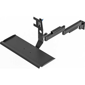 Strohmaier Corp 70-8600-00 Dectron Industrial Ultra Flex 180 Monitor Mount with Integrated Keyboard Tray image.
