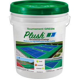 Dalton Enterprises, Inc. 32003 Plush™ Recreational Surface Coating, 5 Gallon, Tournament Green image.