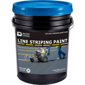 Dalton Enterprises, Inc. 5060 Latex-ite® 5 Gal. Line Striping Paint, Lead-Free, Fast Dry, Blue, 1 Each image.