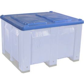 Decade Products Llc 5002008-100 Decade MACX Lid for MACX an Ace Bins 48x40x3 Blue image.