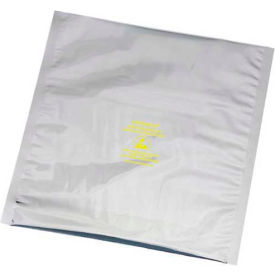 Desco Industries Inc 13020 Desco Metal-Out Bags, 4"W x 6"L, 3 Mil, Silver, 100/Pack image.