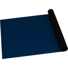 Desco Industries Inc 66405 Desco Statfree® T2 Plus Dissipative Dual Layer Rubber Roll, Dark Blue, 0.060" x 30" x 40 image.
