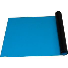 Desco Industries Inc 66201 Desco Dissipative Dual Layer Rubber Roll, Light Blue, 0.060" x 30" x 50 image.