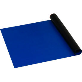 Desco Industries Inc 66205 Desco Dissipative Dual Layer Rubber Roll, Dark Blue, 0.060" x 30" x 50 image.