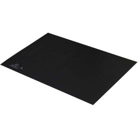 Desco Industries Inc 66462 Desco Statfree T2 Plus™ 66462 Dissipative Dual Layer Rubber Cut Mat 36"D x 72"W - Gray image.