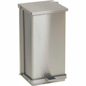 Cardinal Scale Mfg/Detecto Scale Co C-32 Detecto® Stainless Steel Step-On Can, 32 Quart image.