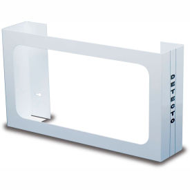 Cardinal Scale Mfg/Detecto Scale Co GH3 Detecto® Triple Glove Box Holder, White Powder Coated Steel, 10"H x 18"W x 4"D image.
