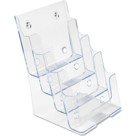 deflect-o 77901 Multi Compartment DocuHolder 4 Compartments 6-1/2"W x 6-1/4"D x 10"H Clear