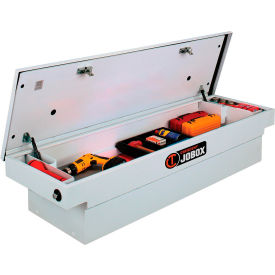 Crescent JOBOX Steel Single Lid Fullsize Deep White Truck Box