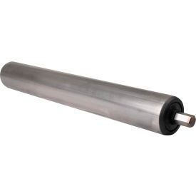 Omni Metalcraft Corp. 42413-37-GP 2-1/2" Dia. x 11 Ga. Stainless Steel Roller 42413-37-GP for 37" O.A.W. Omni Conveyors, ABEC Bearings image.