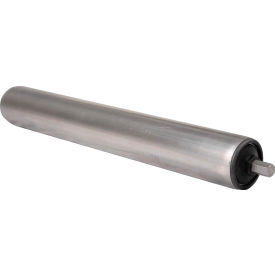 Omni Metalcraft Corp. 45250-20-GP 1.9" Dia. x 16 Ga. Stainless Steel Roller 45250-20-GP for 20" O.A.W. Omni Conveyors, ABEC Bearings image.