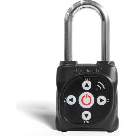 eGeeTouch® Smart Lockout Tagout Padlock Black