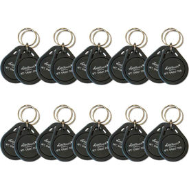 eGeeTouch® Smart NFC Key Fobs Black Pack of 20