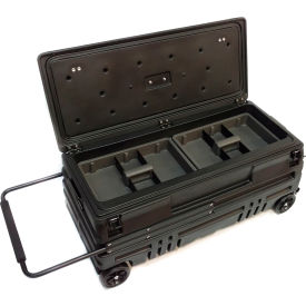 Du-Ha Inc. 70600 Du-Ha® Portable Storage Squad Box W/ Standard Latch System, Black image.