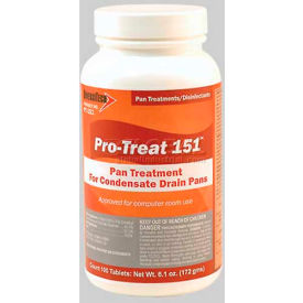 Diversitech Corp PROTREAT-151 Pro-Treat® Premium Drain Pan Treatment 100 Tablet Jar PROTREAT-151 image.