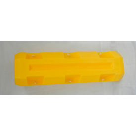 Diversified Plastics, Inc CPS-3-14 Poly Structural Slim Column Protector, 3-1/4" Square Opening, Yellow, CPS-3-14 image.
