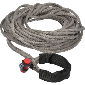 FUSION TOOLS 20-0375075 LockJaw® Synthetic Winch Line w/ Integrated Shackle, 3/8" Dia. x 75L image.